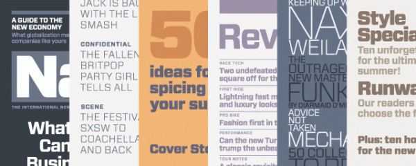 Forza digital typeface, 2010 Design firm: Hoefler & Frere-Jones