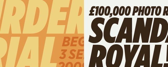 Gotham digital typeface, 2000 Design firm: Hoefler & Frere-Jones
