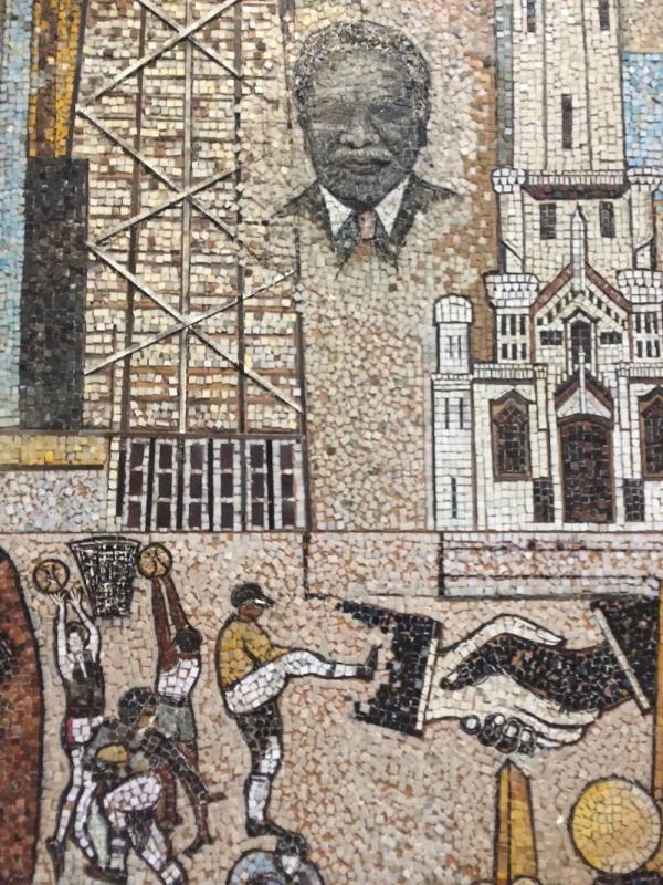 Thomas Miller, “Harold Washington,” 1995. DuSable Museum of African American History, Chicago. Photograph: Chris Dingwall.