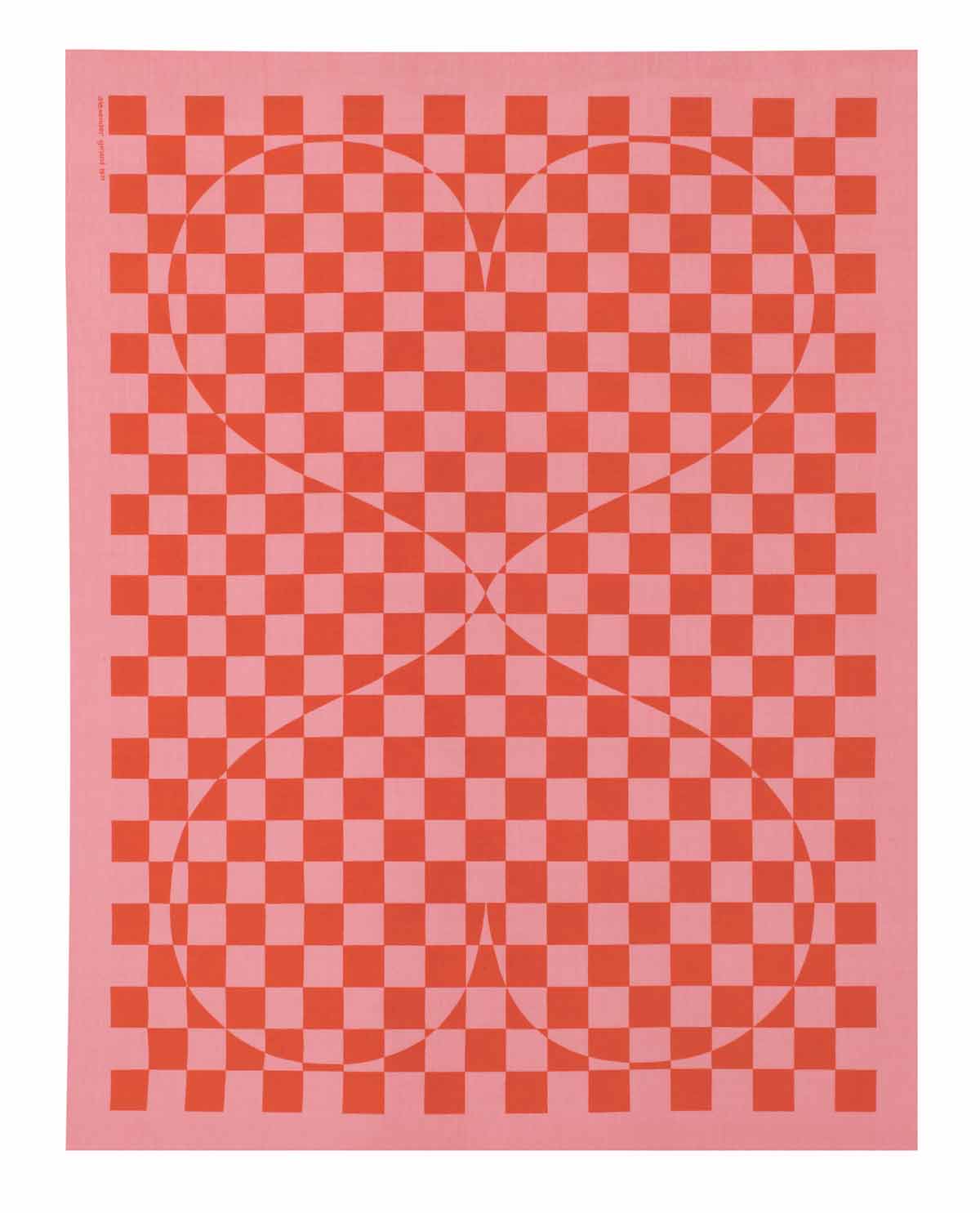 Girard’s granddaughter, Aleishall Girard Maxon, writes for Vitra Magazine, “The symbol itself is composed of two intersecting S’s that form a continuous loop of mirrored hearts, each S representing the first letter of the pet names Girard and his wife had for one another, Sandro and Susie.” Courtesy: Alexander Girard Estate.