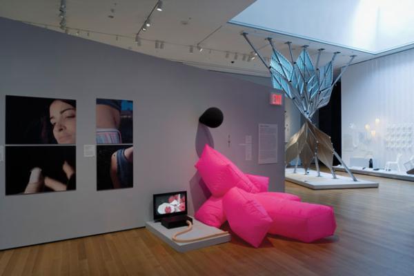 Exhibition view of "Design and the Elastic Mind," 2008