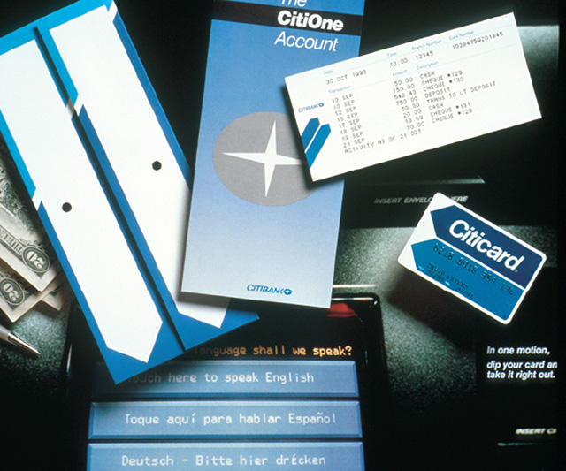 Citibank ATM interaction design