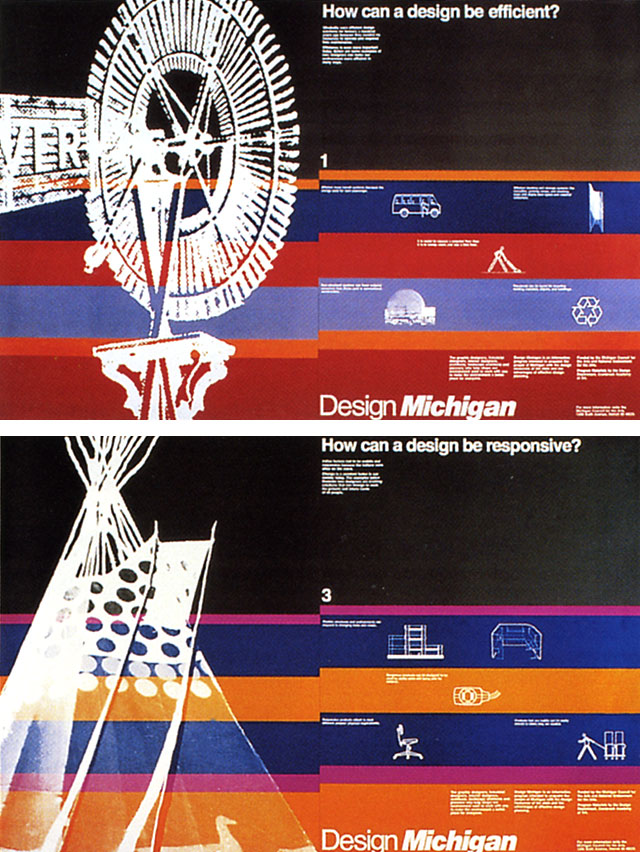 Design Michigan educational posters