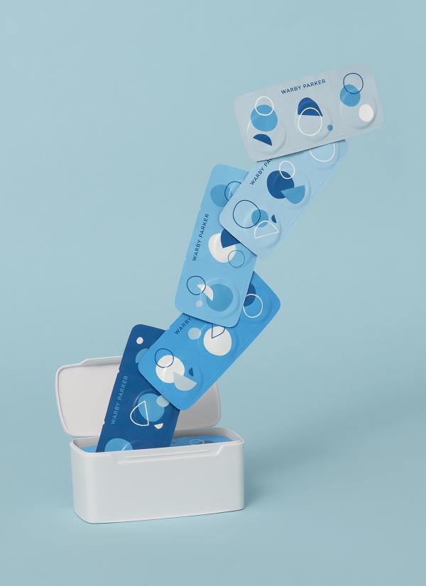 Warby Parker's first brand of daily contact lenses, Scout by Warby Parker. © Warby Parker